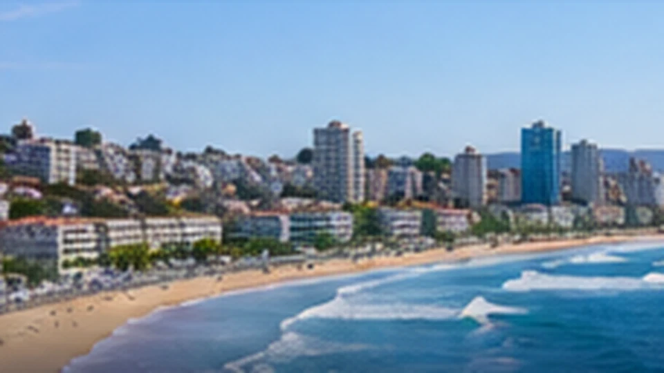 Vista editorial de la costa de Viña del Mar